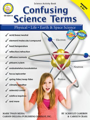 cover image of Confusing Science Terms, Grades 5 - 8+